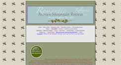 Desktop Screenshot of anniesmountainretreat.com